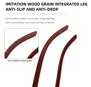 <span class=keywords><strong>Gafas</strong></span> <span class=keywords><strong>de</strong></span> sol Vintage <span class=keywords><strong>Retro</strong></span> Rectángulo UV400 para hombre, <span class=keywords><strong>gafas</strong></span> <span class=keywords><strong>de</strong></span> sol <span class=keywords><strong>de</strong></span> diseño <span class=keywords><strong>de</strong></span> grano <span class=keywords><strong>de</strong></span> madera, patillas <span class=keywords><strong>de</strong></span> Color, marco transparente, <span class=keywords><strong>gafas</strong></span> <span class=keywords><strong>de</strong></span> sol <span class=keywords><strong>de</strong></span> Metal a la moda - Product Image 4