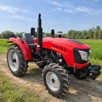 Tracteur agricole 4x4 diesel 70 CV en gros avec accessoires pour les acheteurs agricoles des marchés américain et canadien