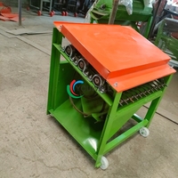 Équipement de battage de tournesol mobile à prix d'usine Fonctionnement double mode humide/sec avec composant de moteur central