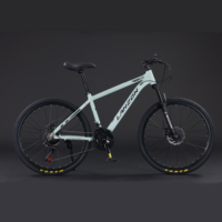Vélo de montagne en alliage d'aluminium fabriqué en Chine, 26 ou 29 pouces, frein à disque double, 27 vitesses, VTT