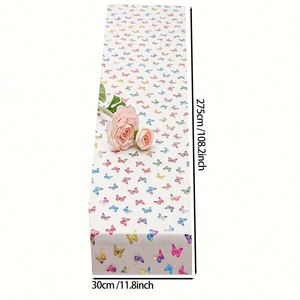 <b>Butterfly</b> Tablecloths Wedding Decoration Bedding Blanket <b>Table</b> Runner - Product Image 3