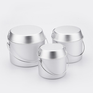 Juego de Utensilios de Cocina de Aluminio para Exteriores, 6 Piezas, Olla Plegable Portátil de 4L para Acampar - Product Image 4