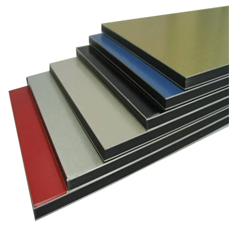 Fasade接着剤AludecorアクセサリーAcpカッティングパネルアルミニウム複合材木製カラー
