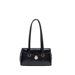 Bolsos Personalizados con Logotipo, Acabado Brillante, Bolso de Hombro Largo, Hebilla de Metal, Perfil Rígido, Bolso de Fábrica - Product Image 2