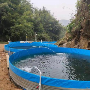 Équipement d'aquaculture de haute résistance à la pression, bâche en PVC en acier ondulé haute densité, <span class=keywords><strong>prix</strong></span> d'usine de la marque JIUZHOU - Product Image 2