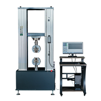 Máquina de prueba universal para servomotores 200KN: probador de tracción y compresión para acero, caucho, tuercas, pernos (certificado ISO/CE)