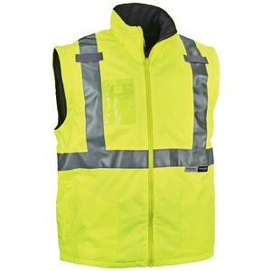 Hi Vis กันน้ำความร้อน5ใน1เสื้อสะท้อนแสงความปลอดภัย Workwear แจ็คเก็ตฤดูหนาว - Product Image 5
