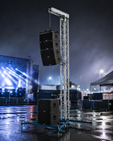 Torre de Elevación Portátil Plegable para Line Array, Torre de Montaje Rápido para Eventos al Aire Libre