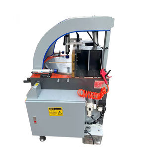 Máquina de corte de aluminio de un solo cabezal para puertas de ventanas de PVC/UPVC Rentable 45/90 grados Cualquier núcleo de motor PLC de corte en ángulo - Product Image 4