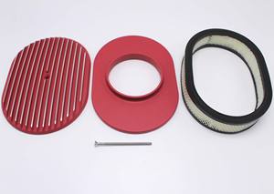 FILTRO DE AIRE DE ALUMINIO BILLET 12 ''X 2'' ROJO <span class=keywords><strong>FINN</strong></span> VA2188 - Product Image 2