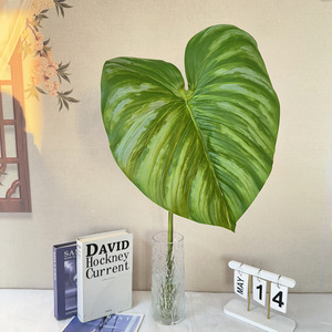 Maillard Artificial Monstera Leaves 30-100cm Velvet Vines Home Dcor <b>Wedding</b> <b>Props</b> - Product Image 3