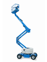 Nacelle élévatrice télescopique électrique autopropulsée Genie Z34, hauteur maximale 10,52 m, portée 6,78 m