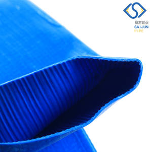 <span class=keywords><strong>PVC</strong></span>-Flachwassers ch lauch/landwirtschaft licher Wassers ch lauch/Flach rohr 100mm - Product Image 2