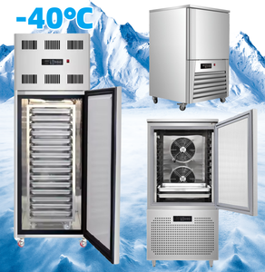 Congelador Comercial de Ultra Baja Temperatura para Vegetales y Mariscos, de 4 Bandejas, con Motor Automático y Tecnología de Congelación Rápida sin Impactos - Product Image 2