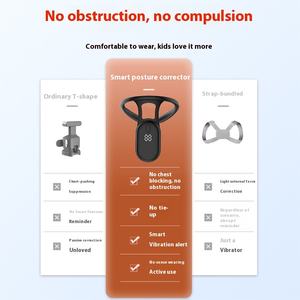 <span class=keywords><strong>Corrector</strong></span> de postura de Jorobado para estudiantes, recordatorio de vibración, pantalla LCD, colgante de cuello, estiramiento, alisado, protección para niños - Product Image 2