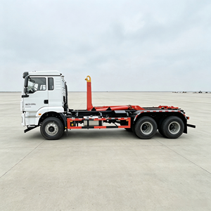 รถบรรทุก SHACMAN Delong 6x4 แบบ Skip Loader Hook Lift สำหรับเก็บขยะ ความจุยกได้ 15-22 ลูกบาศก์เมตร มาตรฐานยูโร 3 และยูโร 5 เครื่องยนต์ดีเซล สำหรับเก็บขยะและสิ่งปฏิกูล - Product Image 5