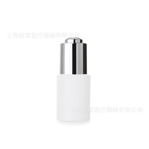 Gotero de Vidrio Grueso Mate Esmerilado de 30 ml, Reciclable, con Impresión de Logotipo Personalizado - Product Image 1