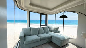 Casa Cápsula Modular de Lujo de 40 pies, con Energía Solar, Estructura de Acero Prefabricada, Diseño Moderno y Ecológico para Hoteles y Resorts - Product Image 5