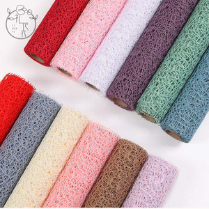 Venta al por Mayor <span class=keywords><strong>de</strong></span> Ramos <span class=keywords><strong>de</strong></span> Flores <span class=keywords><strong>de</strong></span> Brocado Perforado Doble Estilo Coreano Hechos a Mano, Decoraciones para Empaque, Materiales Florales para Floristería - Product Image 2