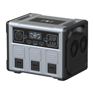 Générateur solaire à onde sinusoïdale pure 1500W, générateurs d'énergie pour l'extérieur, générateur de stockage d'énergie, station d'alimentation portable pour utilisation en extérieur - Product Image 5