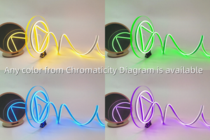 Letrero <span class=keywords><strong>de</strong></span> Neón DIY <span class=keywords><strong>de</strong></span> Doble Cara, Iluminación LED <span class=keywords><strong>de</strong></span> 24V, Neón Flexible LED Impecable, Cortable, IP68, para Bar/Cafetería/Señalización <span class=keywords><strong>de</strong></span> Neón, Iluminación <span class=keywords><strong>de</strong></span> Doble Cara - Product Image 3