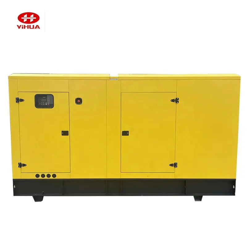 80KW 100KVA Open Silent diesel generators QUANCHAI engine wholesale price