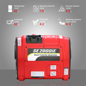 Generator bensin 2000W dikendalikan 4 tak 80cc dengan fungsionalitas paralel mesin berpendingin udara - Product Image 5