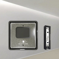 Interrupteur intelligent à infrarouge 24V 12W pour contrôle d'accès, ouverture automatique de porte coulissante pour toilettes handicapées