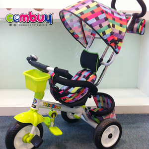 Bicicletta bambini passeggino bambino triciclo per bambini con rimorchio - Product Image 5