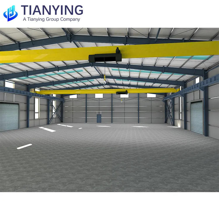 prefabricated steel structure factory workshop building