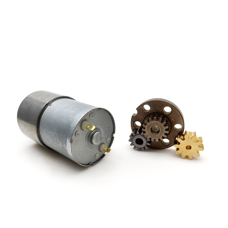 Электрический редукторный двигатель постоянного тока с высоким крутящим моментом и низким оборотом