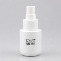 Flacon pompe vide en PET blanc de 50 ml pour lotion, crème contour des yeux, emballage cosmétique format voyage OEM pour marque de beauté à marque privée