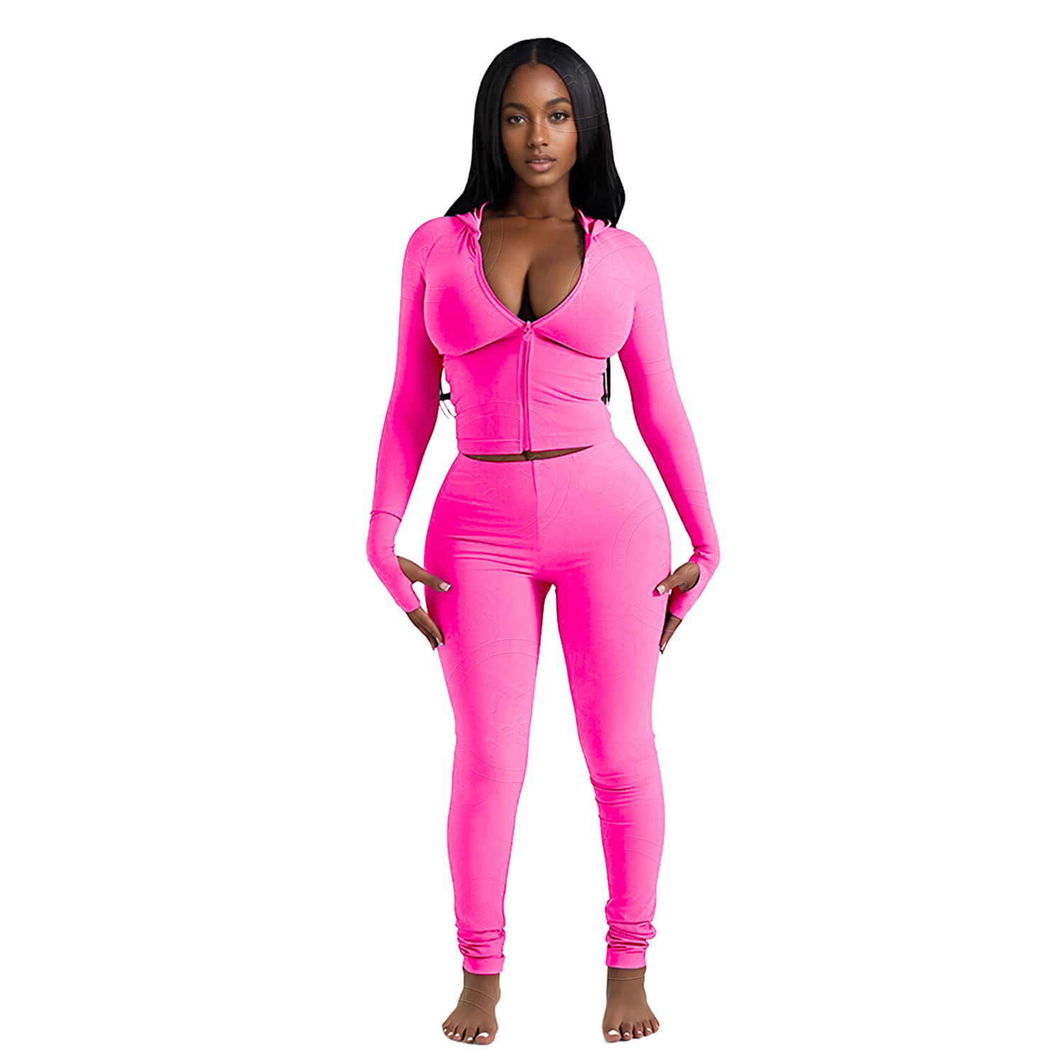 Pantaloni fucsia