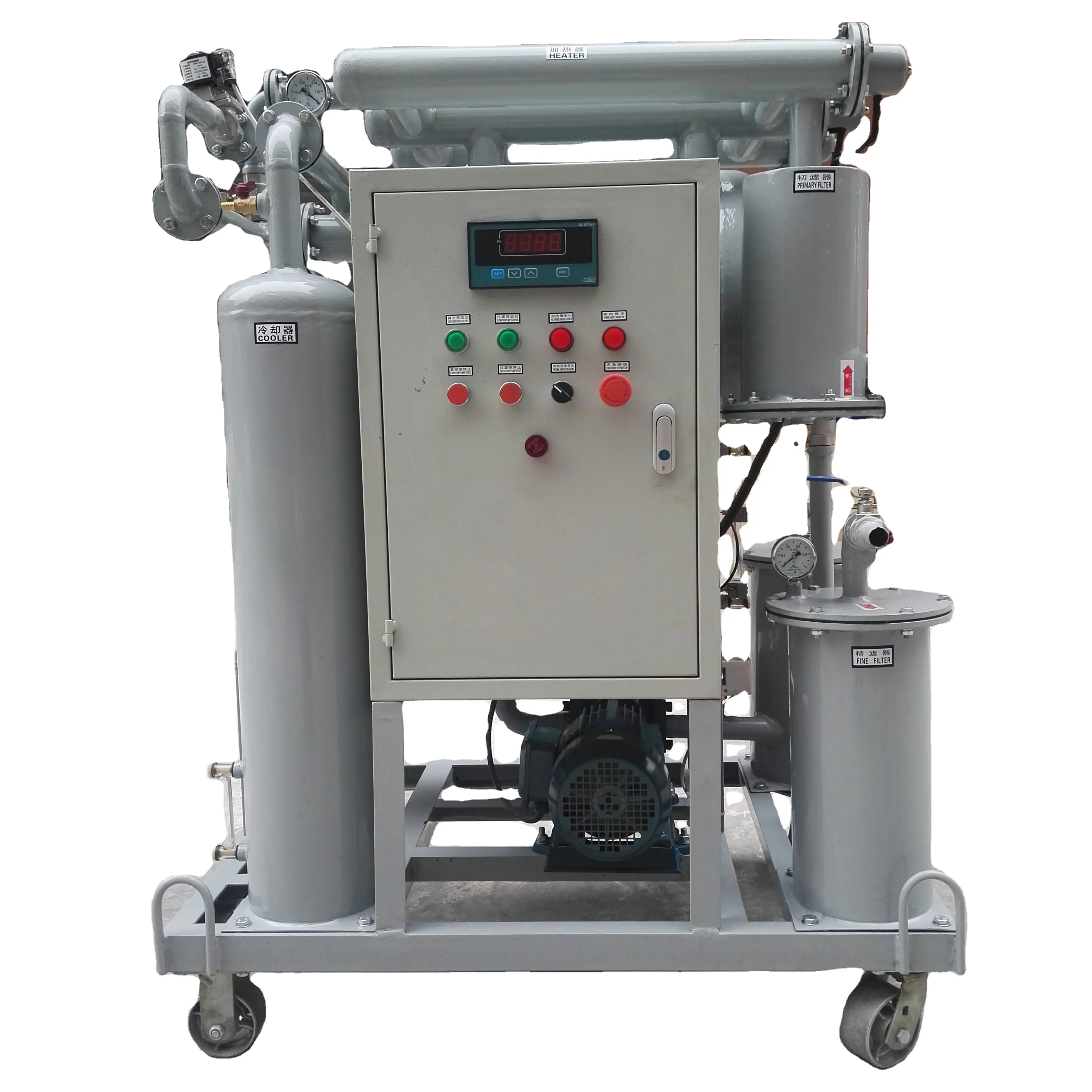 Hocheffiziente Einstufen-Öl-Dehydratations-Transformator-Ölreinigungsmaschine