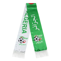 Werbung Brasilien Alle Länder Nationalfeier Fußballventilator Elasthan/Satin/Acrylhülse Fußball individuelles Design gestrickter Schal