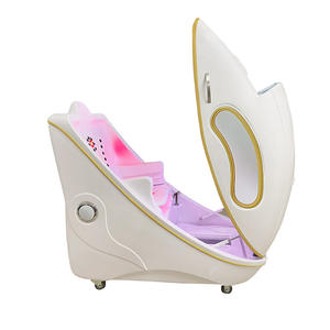 तनाव कम करने के लिए ओजोन या ऑक्सीजन थेरेपी के साथ बीटीडब्ल्यूएस नया सुदूर अवरक्त फुल बॉडी स्टीम पॉड सौना स्पा कैप्सूल - Product Image 5