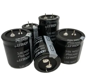 Howlet capacitor 50v/80V/100v/180V/200V 10000uf 15000uf 22000uf 33000uf Capacitor for LF power inverter audio amplifier