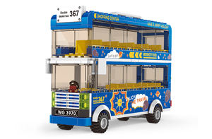 Juguete Educativo para Niños 3970, Bloques de Construcción de Plástico ABS con Piezas Pequeñas, Maquinaria, 0-3 Meses, Cognición del Tráfico, Ciudad - Product Image 2