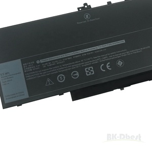 Batterie d'ordinateur portable 7.6V 55Wh J60J5, 100% neuve, pour <span class=keywords><strong>Dell</strong></span> <span class=keywords><strong>E7270</strong></span> E7470 1W2Y2 242WD - Product Image 5