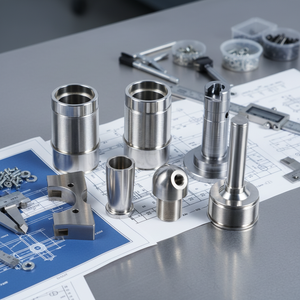 דיוק ייצור עיבוד שבבי שירות cnc מותאם אישית cnc כרסום מרכיב pvd סגסוגת טיטניום gr5 ייצור של חלקים - Product Image 1