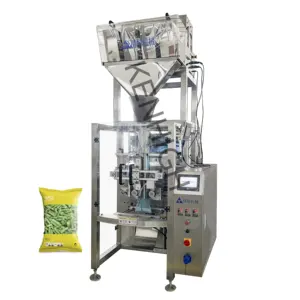 KenHigh otomatis VFFS Linear Doser makanan ringan gula bumbu mesin kemasan bubuk cabai