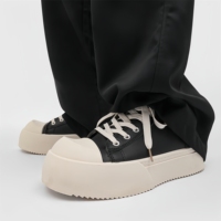 Nouvelles Baskets Décontractées Tendance à Semelle Épaisse Rehaussante 2025 pour Hommes et Femmes – Style Derby en Toile pour la Marche Quotidienne