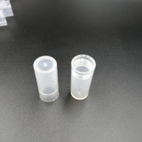 Emballage cosmétique vide D19, tubes à gloss transparents en plastique avec applicateur en silicone, tube à rouge à lèvres, tube de gloss vide