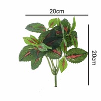 Vente chaude Plantes Vertes Artificielles En Pot Plantes 20cm Tortue Feuille Pothos pour La Maison Bureau Bureau Décor