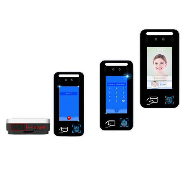 Biometric Access Control System Fingerprint Facial Recognition Night Vision IC/ID Card Reader Free API Motion Detection