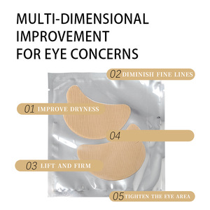 Patchs de masque pour les yeux en hydrogel 13g hydratants, anti-rides, compresses rafraîchissantes pour femmes - Product Image 4