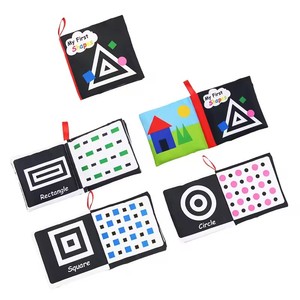 Giáo Dục Sớm Colour Động Vật Hình Dạng Kỹ Thuật Số Nhận Thức Trí Thông Minh Phát Triển Phim Hoạt Hình Học Tập Vải Vải Cuốn Sách Cho Bé - Product Image 2