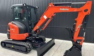 Kubota Excavadora en Buen Estado y de Bajo Precio, Mini Excavadora Japonesa Original de 3.5TON, 2 Unidades - Product Image 2