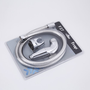 Frap Туалет ручной душ <span class=keywords><strong>ABS</strong></span> пластик ванная комната с кожаной упаковкой здоровый кран мусульманский туалет душ F27 - Product Image 1