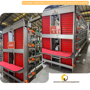 Gabbia di Allevamento Automatica ad Alte Prestazioni Tipo H, Aumenta Efficacemente il Reddito Economico e la Margine di Profitto degli Agricoltori - Product Image 1